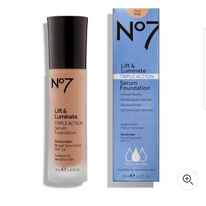 ❤NWT No7 Lift & Luminate Triple Action Foundation